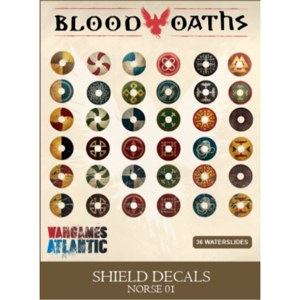 Shield Decals: Norse 01
