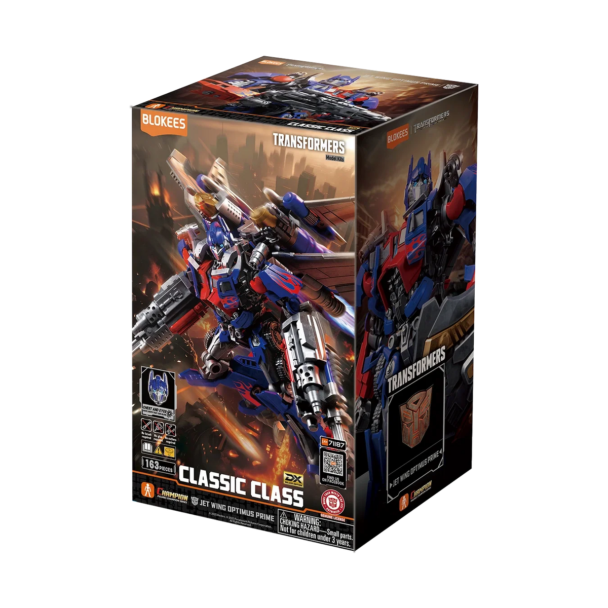 Transformers DX Classic Class 21 -  Jet Wing Optimus Prime | Blokees