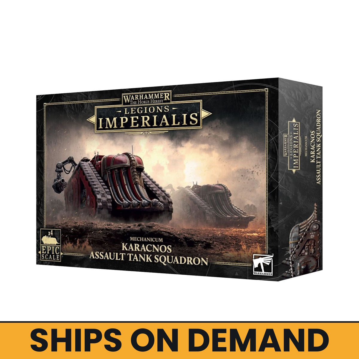 L/I: MECHANICUM KARACNOS ASSAULT TANK SQ