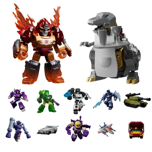 Blokees Transformers Defender Version 04 Tyrants Fury - Single Blind Box | Blokees