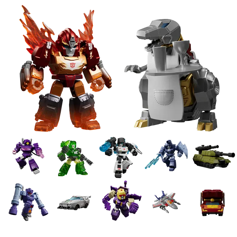 Blokees Transformers Defender Version 04 Tyrants Fury - Single Blind Box | Blokees