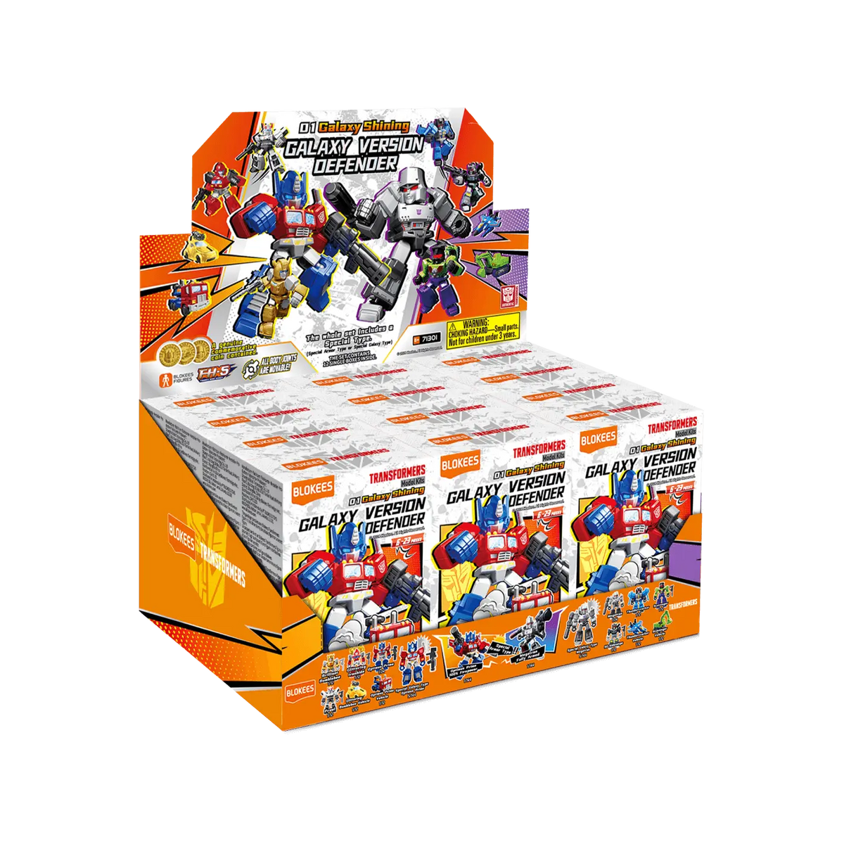 Blokees Transformers Defender Version 01 Shattered Alliance - Single Blind Box | Blokees