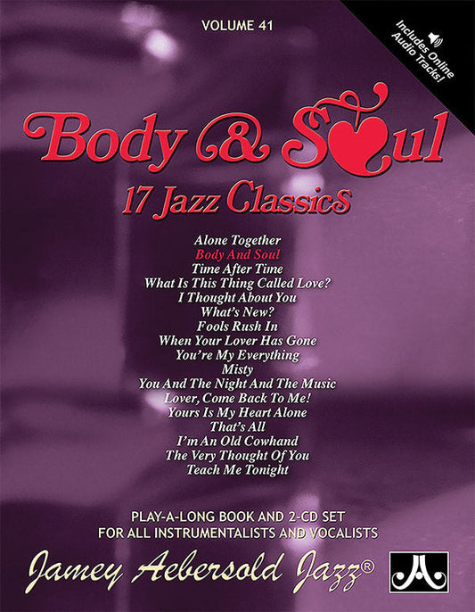 Body & Soul (Various Artists) - Jamey Aebersold Jazz Volume 41