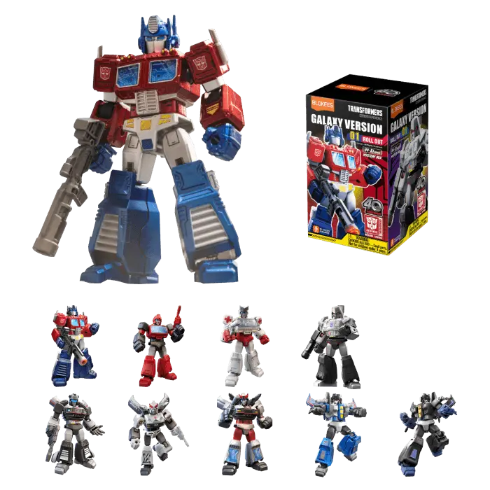Blokees Transformers Galaxy Version 01 Roll Out - Single Blind Box | Blokees