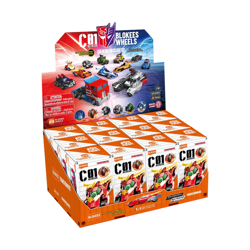 Blokees Wheels | Transformers C01 Roll Out! [single boxes]