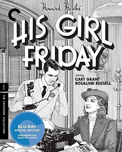 His Girl Friday (Criterion Collection) - Blu-ray