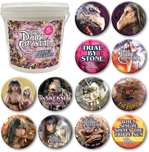 Dark Crystal 144 Pc Bucket O' Buttons
