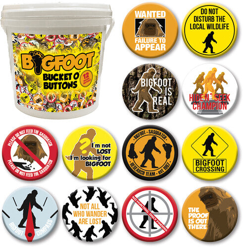 Bigfoot 144 Pc Bucket O' Buttons