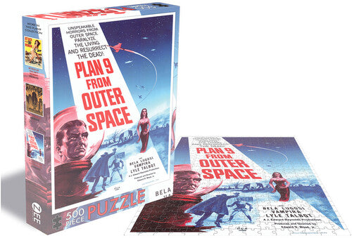 Plan 9 From Outer Space (500 Piece Jigsaw Puzzle)
