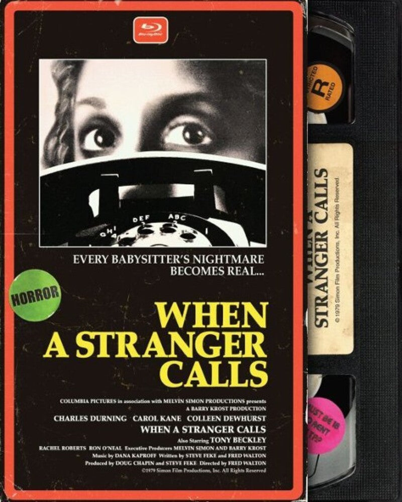 When a Stranger Calls (Retro VHS Packaging) - Blu-ray
