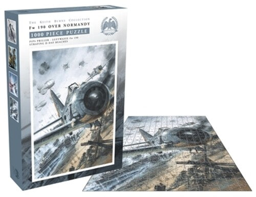 Fw 190 Over Normandy: Bellica Military Range (1000 Piece Jigsaw Puzzle)