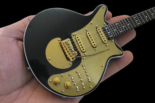 Signature BMG Gold Special 10 Inch Miniature Guitar Replica Collectible