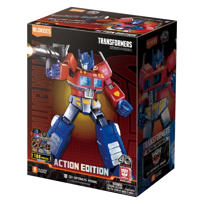 Blokees Transformers Action Edition - G1 Optimus Prime | Blokees