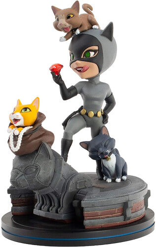 Quantum Mechanix Qmx - Batman: The Animated Series - Catwoman 5" Q-Fig Elite