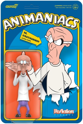 Super7 - Animaniacs ReAction Wave 1 - Dr. Scratchansniff
