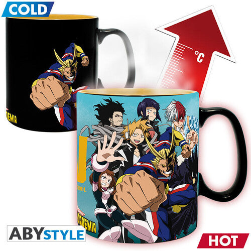 My Hero Academia - Magic Mug - Group Heat Change Mug 460 ml (MHA)