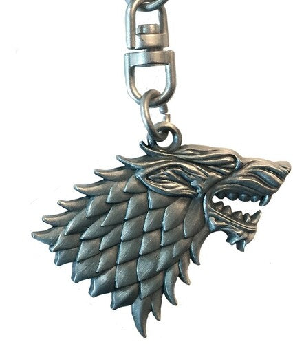 Game Of Thrones - 3D Metal Keychain - Stark