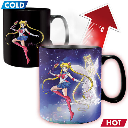 Sailor Moon - Magic Mug - Sailor & Chibi Heat Change Mug 460 ml