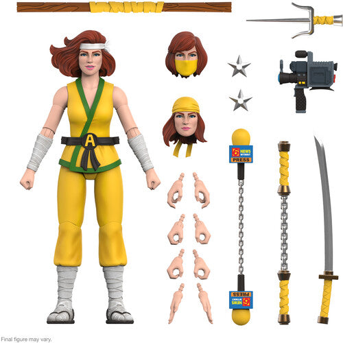 Super7 - Teenage Mutant Ninja Turtles - ULTIMATES! Wv10 - Ninja April (TMNT)