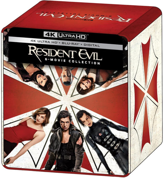 Resident Evil: 6-Movie Collection (Steelbook) - 4K Ultra HD