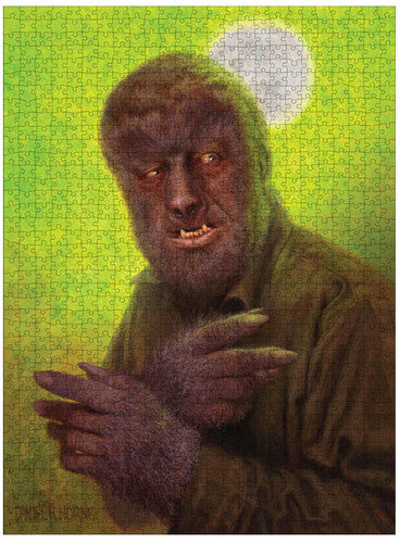 Trick Or Treat Studios - Universal Monsters - Wolfman 1000pc Puzzle