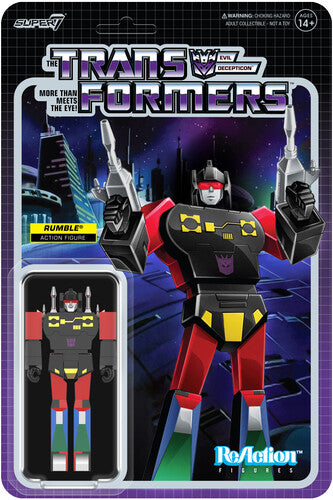 Super7 - Transformers - Reaction Figures Wv8 - Rumble (Red)