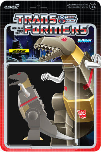 Super7 - Transformers - Reaction Figures Wv8 - Grimlock (Metallic)