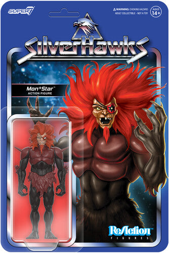 Super7 - Silverhawks - ReAction Figures Wv1 - Mon*Star (Pre-Transformation)