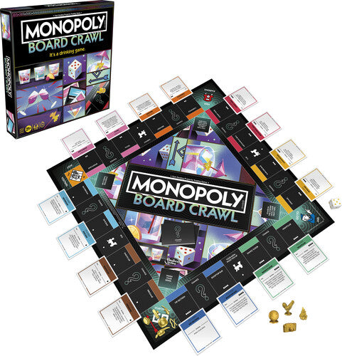 Monopoly: Board Crawl - Adult Party Game