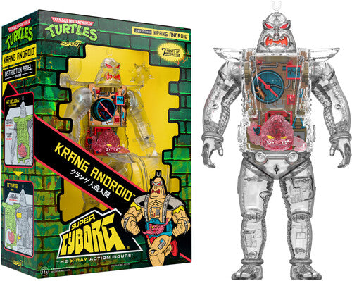 Super7 - Teenage Mutant Ninja Turtles - Super Cyborg - Krang Android (Clear) (TMNT)