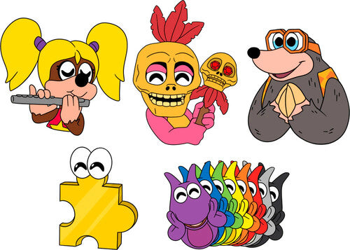 Youtooz - Banjo-Kazooie - Pin Set - Friends