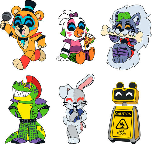 Youtooz - Five Nights at Freddy's - Pin Set - Security Breach