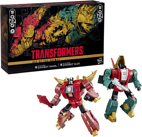 Transformers - Age of the Primes - Leader Class G2 Dinobot Slug & Snarl Action Figure 2-Pack