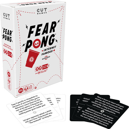 Fear Pong - Adult Party Game
