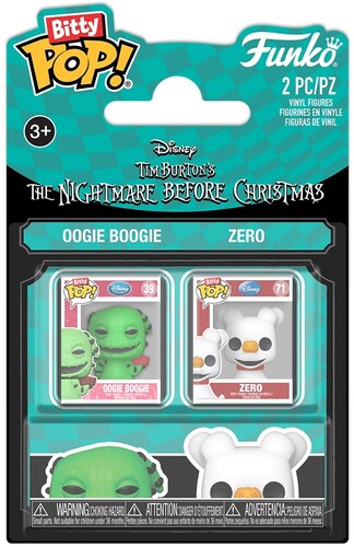 Funko Bitty POP!: The Nightmare Before Christmas 2-Pack - Oogie & Zero