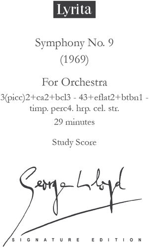 Symphony No. 9 - Study Score