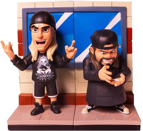 Bedrock Collectibles - Jay & Silent Bob Chibitz Figure Diorama