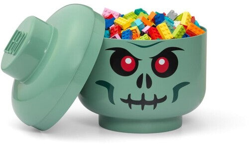 LEGO Large Stackable Storage Head, Green Skeleton