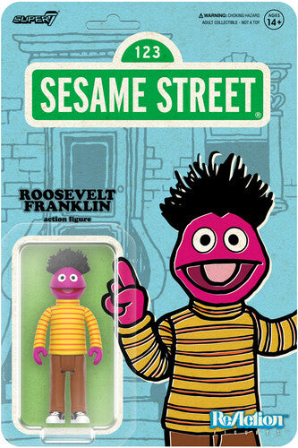 Super7 - Sesame Street - ReAction Wv4 - Roosevelt Franklin