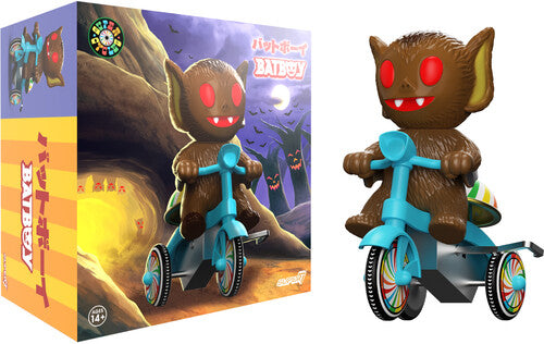 Super7 - Super Cycles - Bat Boy (Brown with Blue Trike)
