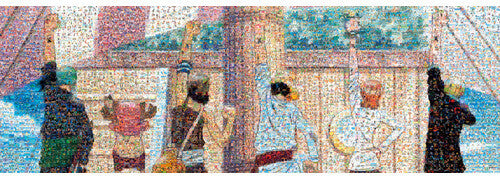 Ensky 950-27 One Piece Sign of Friends Mosaic Art Puzzle