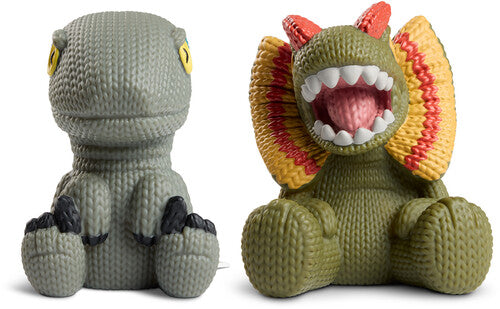 Jurassic Park - Blue & Dilophosaurus Vinyl Figure 2-Pack