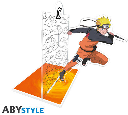 Naruto Shippuden - Acryl Bookend - Naruto Attack