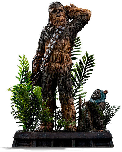 Star Wars - Art Scale 1/10 - Chewbacca and Tokkat Statue