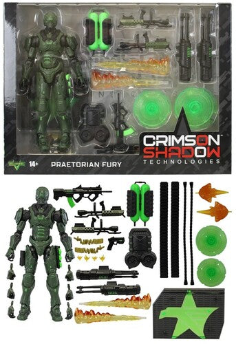 Action Force - Crimson Shadow - Praetorian Fury Deluxe Action Figure