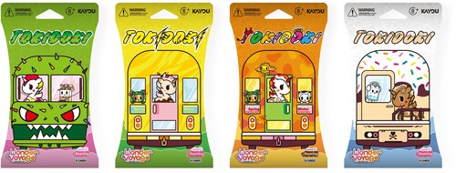 Kayou Tokidoki Wonder Voyage Collectible Trading Cards Roaming Edition 24ct display