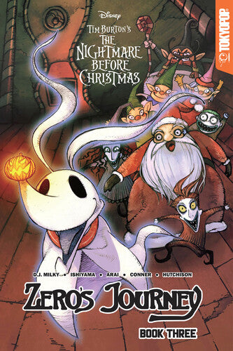 Disney Manga - Tim Burton The Nightmare Before Christmas - Zeros Journey Book 3