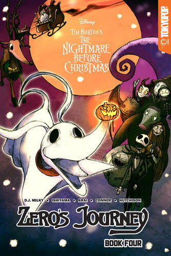 Disney Manga - Tim Burton The Nightmare Before Christmas - Zeros Journey Book 4