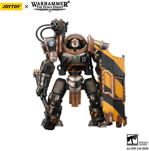 Warhammer 40K: The Horus Heresy - Iron Warriors: Iron Circle Domitar-Ferrum Class Battle-automata with Karceri Battle Shield & Graviton Crusher 1/18 Action Figure