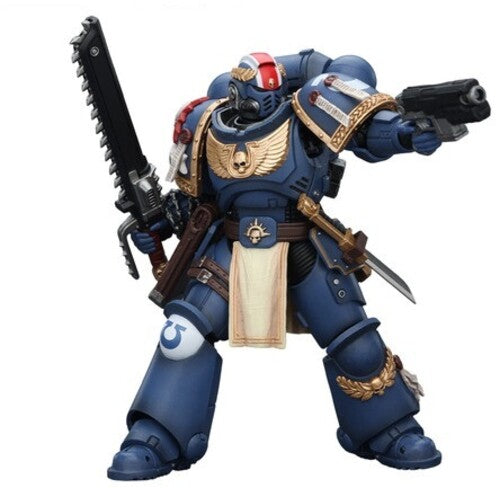 Warhammer 40K - Secret Level - Ultramarines: Titus with Laurels of Victory 1/18 Action Figure